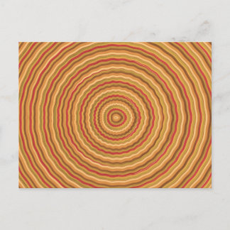 Gold Energy Spectrum - behalten in Sicht Postkarte
