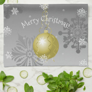 Gold Extravagante Weihnachtsschmuck Küchentücher