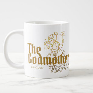 Gold Fairy individuell für die Godmutter Jumbo-Tasse