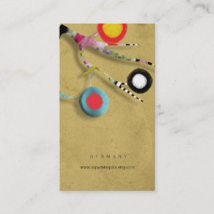 GOLD FARBPAPIER bedrückte handgefertigte Visitenka Visitenkarte