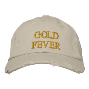 GOLD FEVER BESTICKTE KAPPE