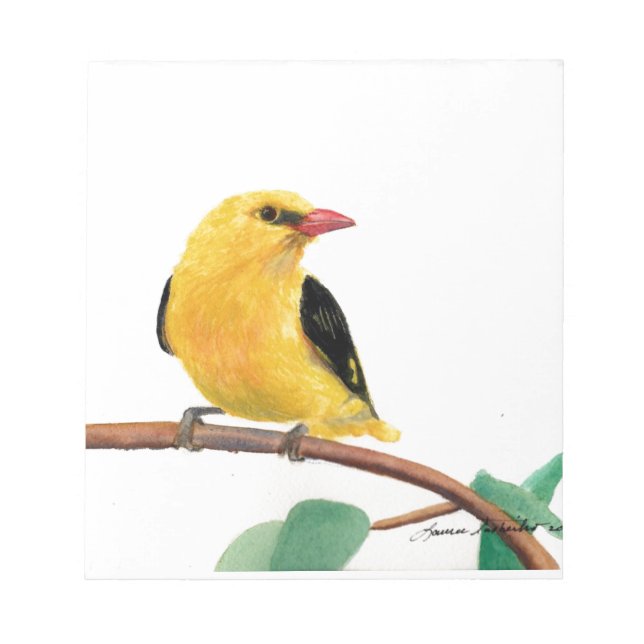 Gold Finch Notizblock (Vorderseite)