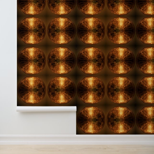 Gold Fire Balls Tapete (Anwendung)