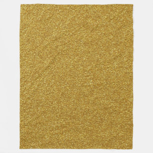 GOLD FLAKE Fleece Blanket