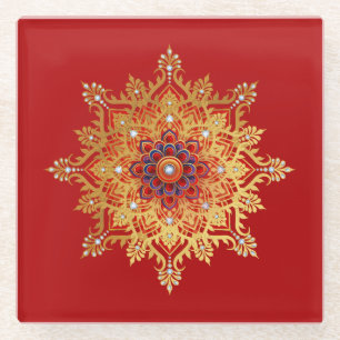 Gold Flake Untersetzer