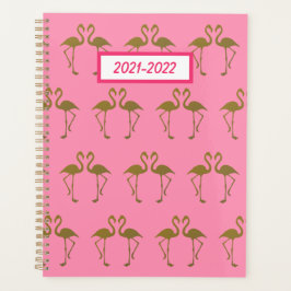 Gold Flamingo Planner Planer