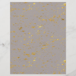 Gold Flecked Scrapbook Paper