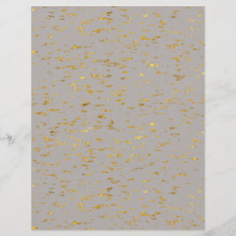 Gold Flecked Scrapbook Paper