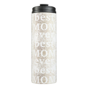 Gold Floral Botanical Modern MAMA beste MOM jema Thermosbecher