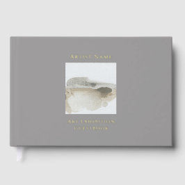 Gold Foil Art Exhibition Gästebuch