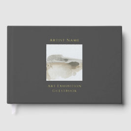 Gold Foil Art Exhibition Gästebuch