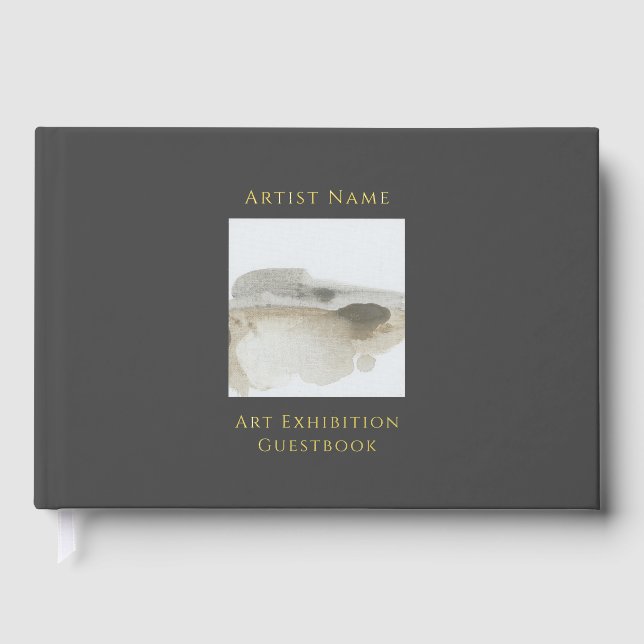 Gold Foil Art Exhibition Gästebuch (Vorderseite)