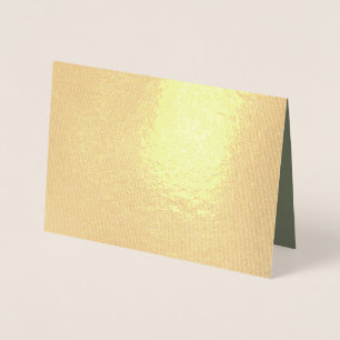 Gold Foil Card mit Moss Green Interior (Custom) Folienkarte