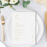 Gold Foil Elegant 12x18" Karten für Hochzeiten<br><div class="desc">REAL FOIL / Gold Foil Elegante 12x18" Hochzeitsmenü Karten Eleganter 12x18" Hochzeitstisch Menü Karte Flachmenü Elegantes Kalligrafisches Essen und Getränke Hochzeitsmenüs | Rustikale Hochzeitsmenüs,  rustikale Hochzeitsmenüs,  rustikales Hochzeitsmenü,  Blumenmenü,  Menü für Hochzeitstische</div>