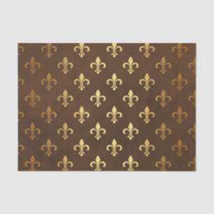Gold Foil Erntedank Seidenpapier