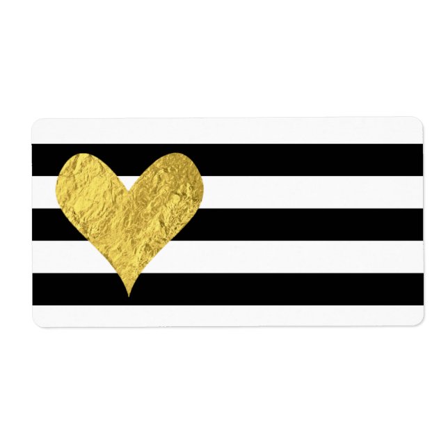 Gold Foil Heart (Vorne)