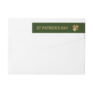 Gold Foil Kleeblatt, St Patrick's Day