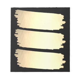 Gold Foil Paint List Gold Look Swatten Notizblock