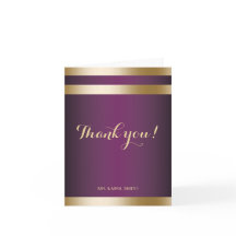 Gold Foil Streifen Elegante Lila Hochzeit Vielen D