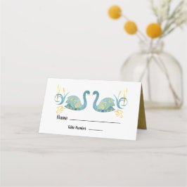 Gold Foil swuckt Tischkarten Platzkarte