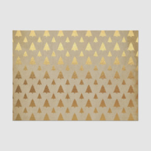 Gold Foil und Kraft Papier Rustikaler Weihnachtsba
