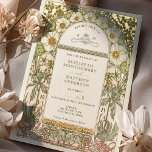 Gold Foil Vintage Wedding Invitations Art Nouveau Folieneinladung<br><div class="desc">Real Gold Foil Art Nouveau Vintage wedding invitations by Alphonse Mucha in a floral, romantic, and whimsical design. Victorian flourishes complement classic art deco fonts. Please enter your custom information, and you're done. If you wish to change the design further, simply click the blue "Customize It" button. Thank you so...</div>