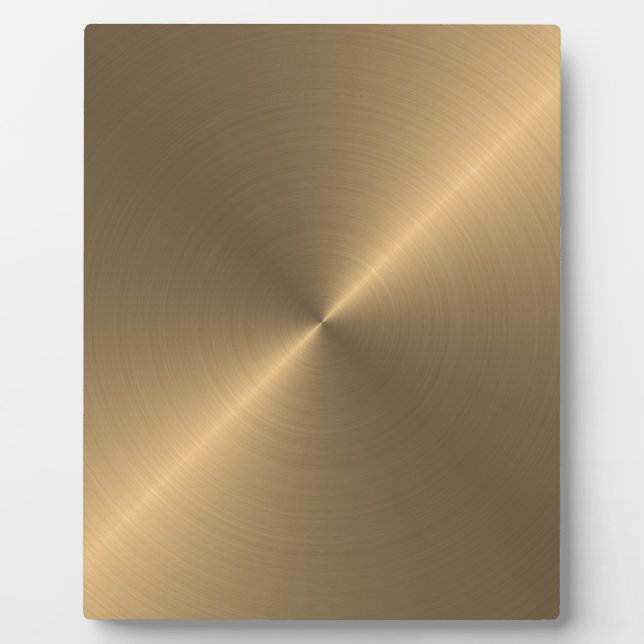 Gold Fotoplatte (Vorderseite)