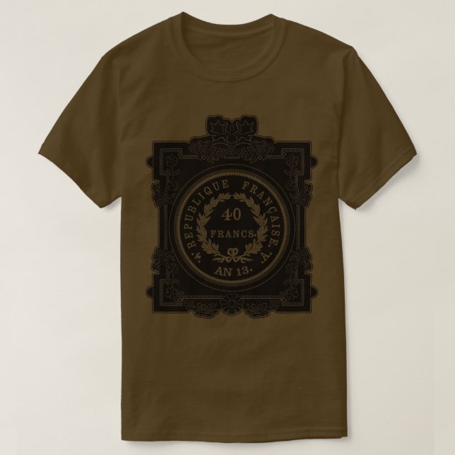 GOLD FRANC COIN T-Shirt (Design vorne)