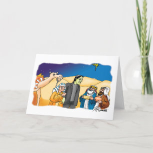 Gold, Frankfurt und Myrrh Feiertagskarte