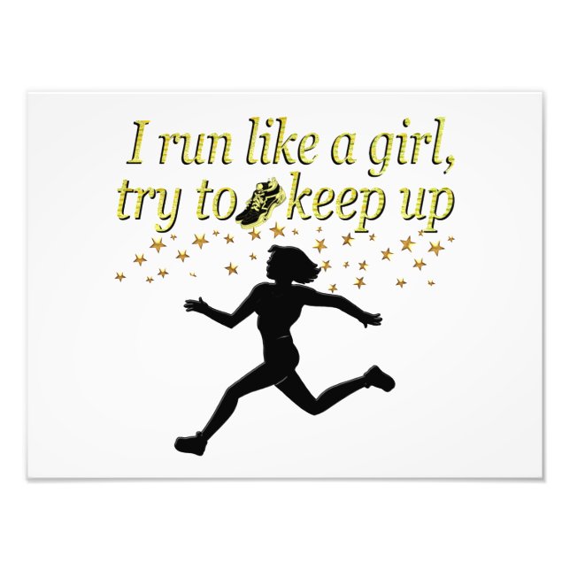 GOLD FÜHRT WIE EIN CHAMPION TRACK UND FELDDESIGN A FOTODRUCK (Vorne)