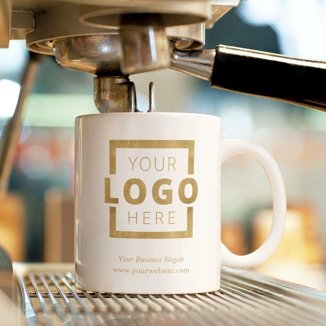 Gold für das Logo für Werbeaktionen Kaffeetasse (Von Creator hochgeladen)