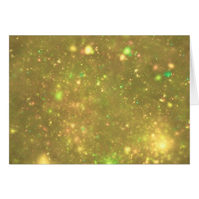 Gold Galactic Glitzer (Vorderseite (Horizontal))