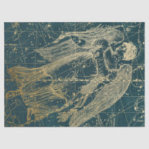 Gold Galaxy Star Map Series Design 11