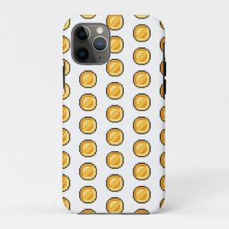 Gold-Gaming-Münze im 8-Bit-Pixel-Stil Case-Mate iPhone Hülle