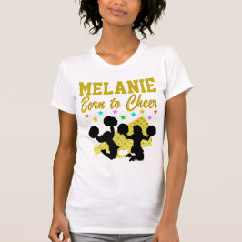 GOLD GEBOREN BIS PERSONALISIERTES SHIRT