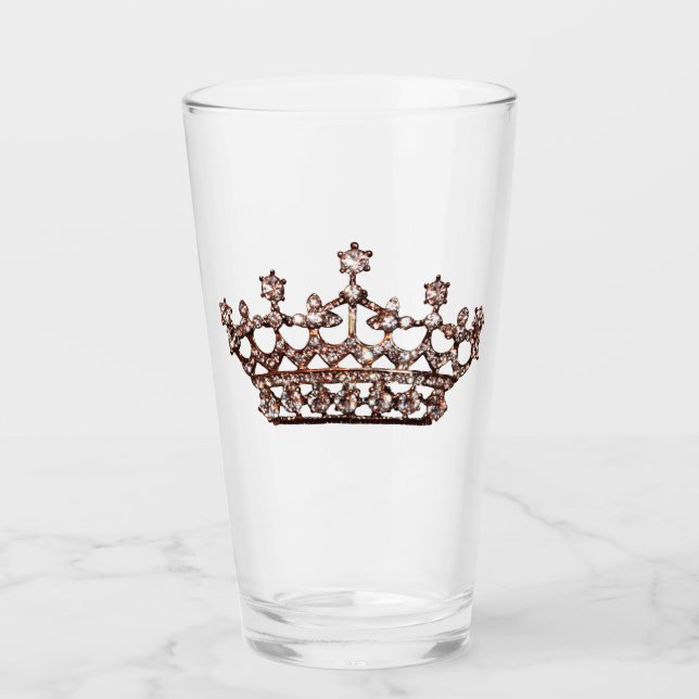 "Gold Gem Tiara" Glas (Vorderseite)