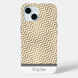 Gold Geometic Custom Samsung Case-Mate iPhone Hülle
