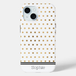 Gold Geometic Custom Samsung Case-Mate iPhone Hülle