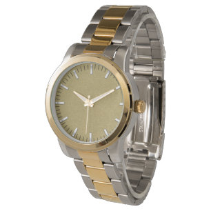 Gold-Gesicht Armbanduhr