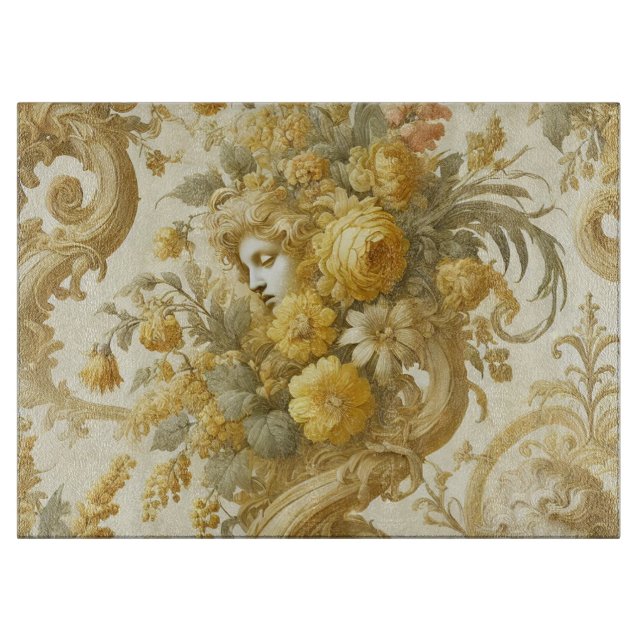 Gold-Gilde - Gotisch Viktorianisch Schneidebrett (Vorderseite)