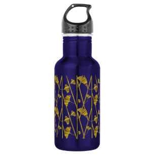 Gold-Ginkgo Trinkflasche