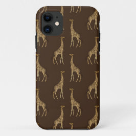 Gold Giraffe African Safari Chic Stilvoll Case-Mate iPhone Hülle