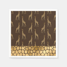 Gold Giraffe Chic Elegant Stilvoll