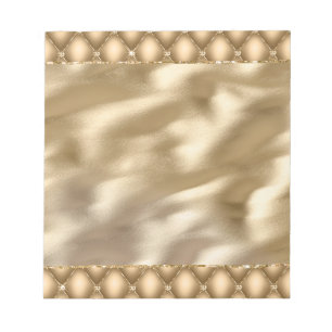 Gold Glam Glitzy Jewel Notizblock
