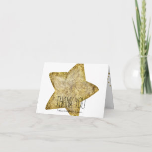 Gold Glam Star Danke