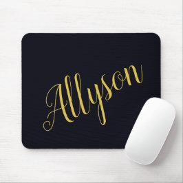 Gold Glamour personalisiert Mousepad