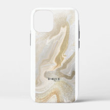 Gold Glitter Custom Name Case-Mate iPhone Hülle