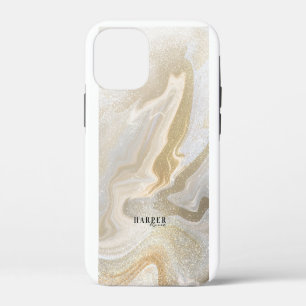 Gold Glitter Custom Name Case-Mate iPhone Hülle