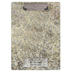 Gold Glitter Knistern Moderne Chic Glamour Funkeln Klemmbrett