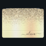 Gold Glitter Metal Monogram Glam Name iPad Pro Cover<br><div class="desc">Gold-Imitats belichten Metallsparkle-Glitzer,  gebürstetes Monogramm Name Laptop-Gehäuse. Das macht den perfekten 16 Geburtstag,  Hochzeit,  Brautparty,  Jubiläum,  Babydusche oder Junggeselinnen-Abschied Geschenk für jemanden,  der Lieben glamourösen Luxus und schicke Stile.</div>